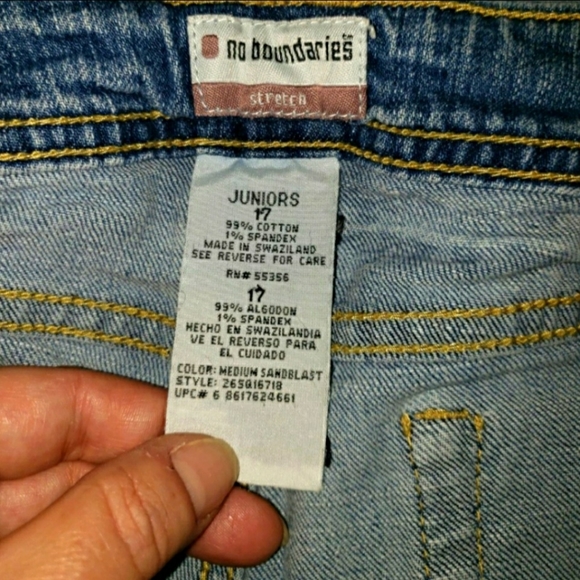 NB Bermuda Style Jean Shorts - Picture 4 of 4